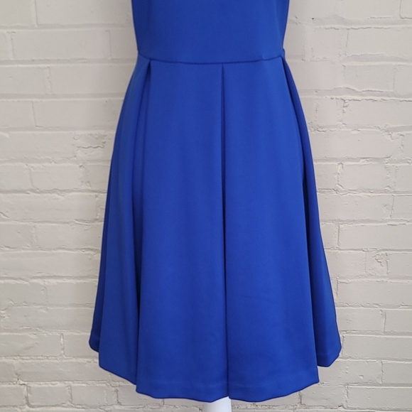 Cynthia Rowley Royal Blue Dress Size L - Picture 4 of 10